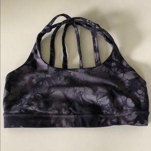 Lululemon Energy Bra Shibori sz 4